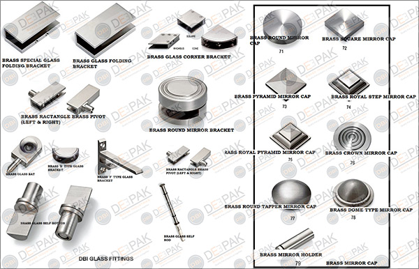 DBI Glass fittings and glass connectors
